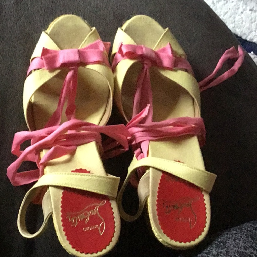 SOLD Christian Louboutin Espadrilles